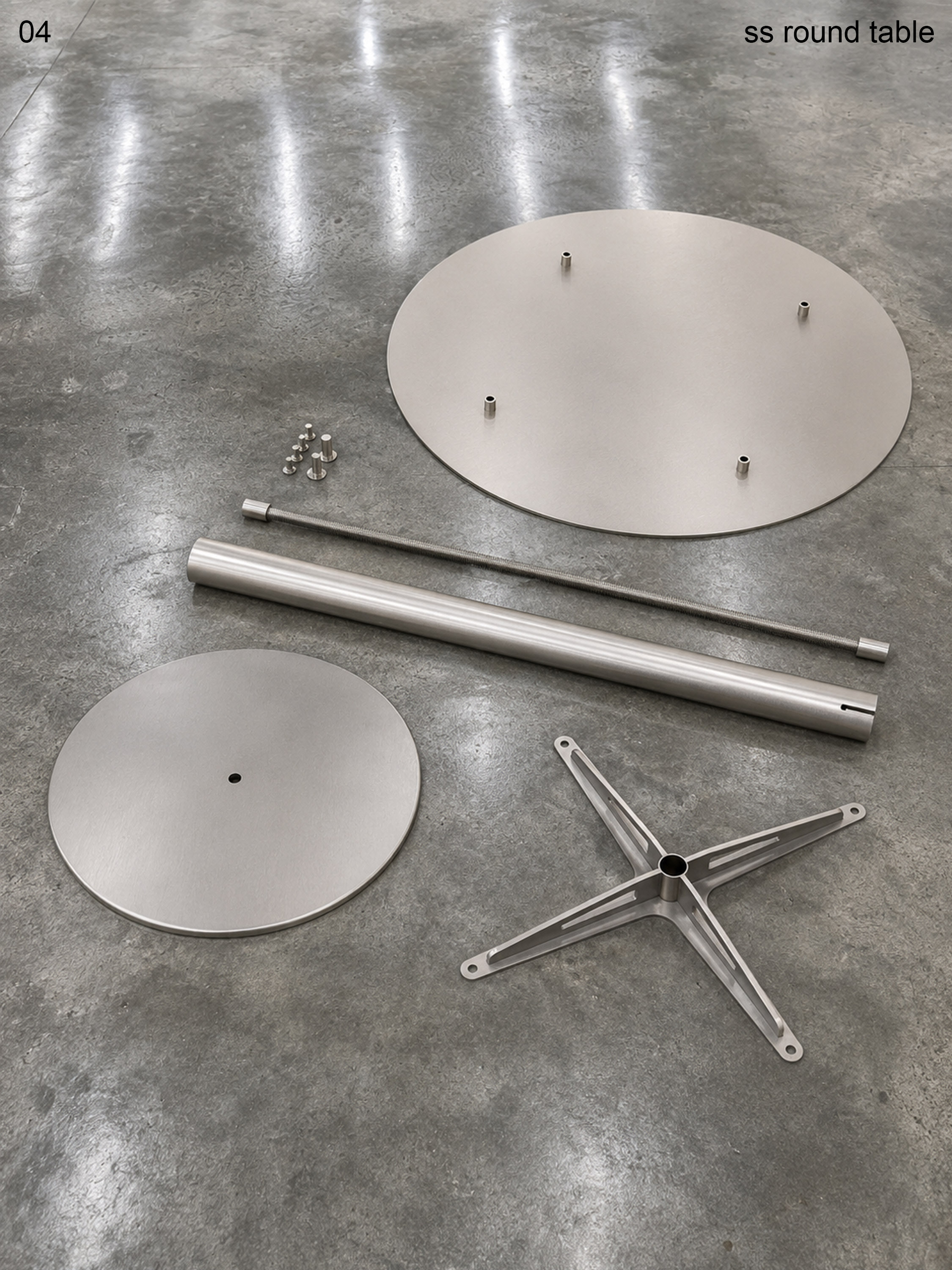 ss round table components view
