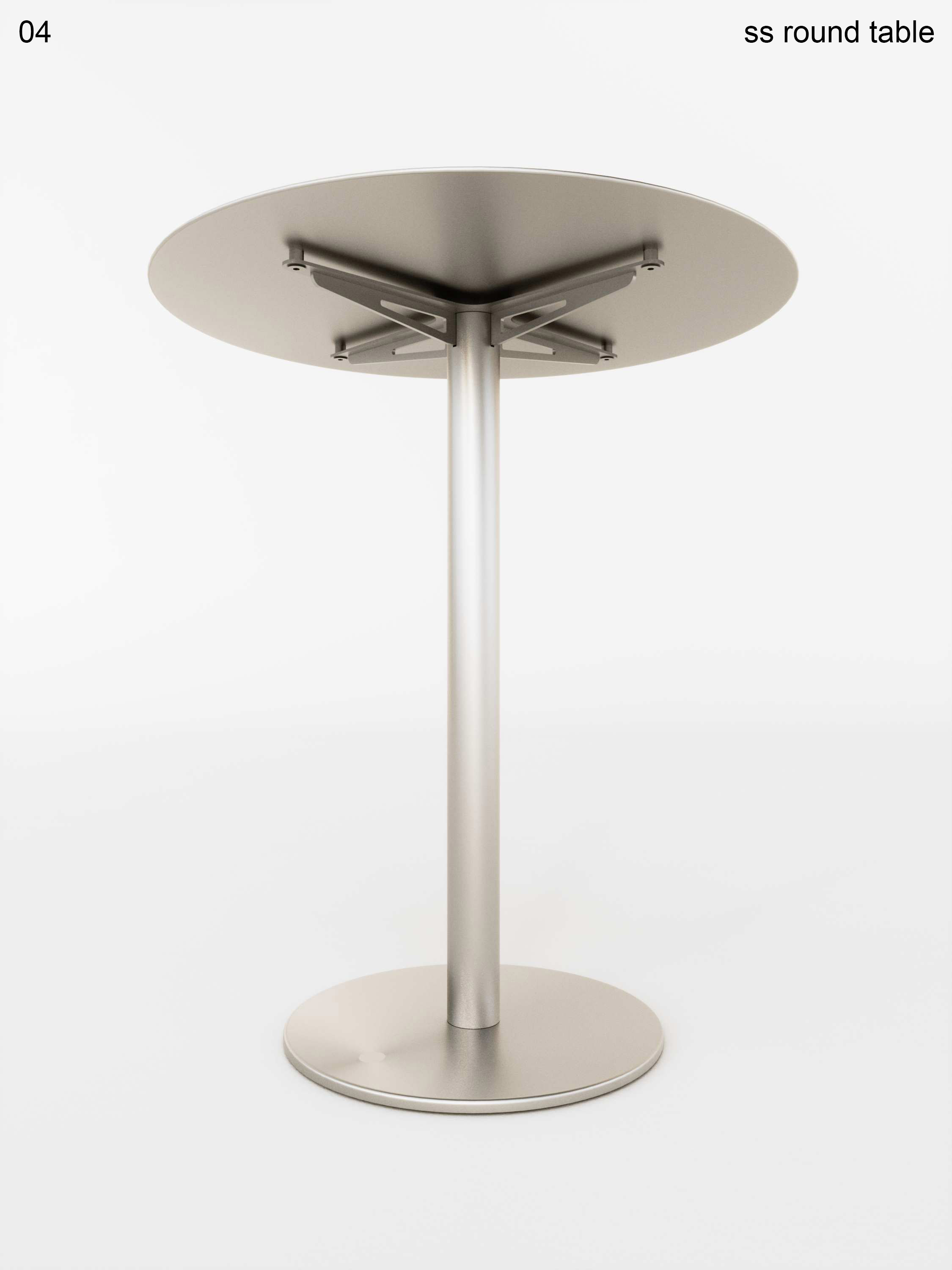 ss round table render front view