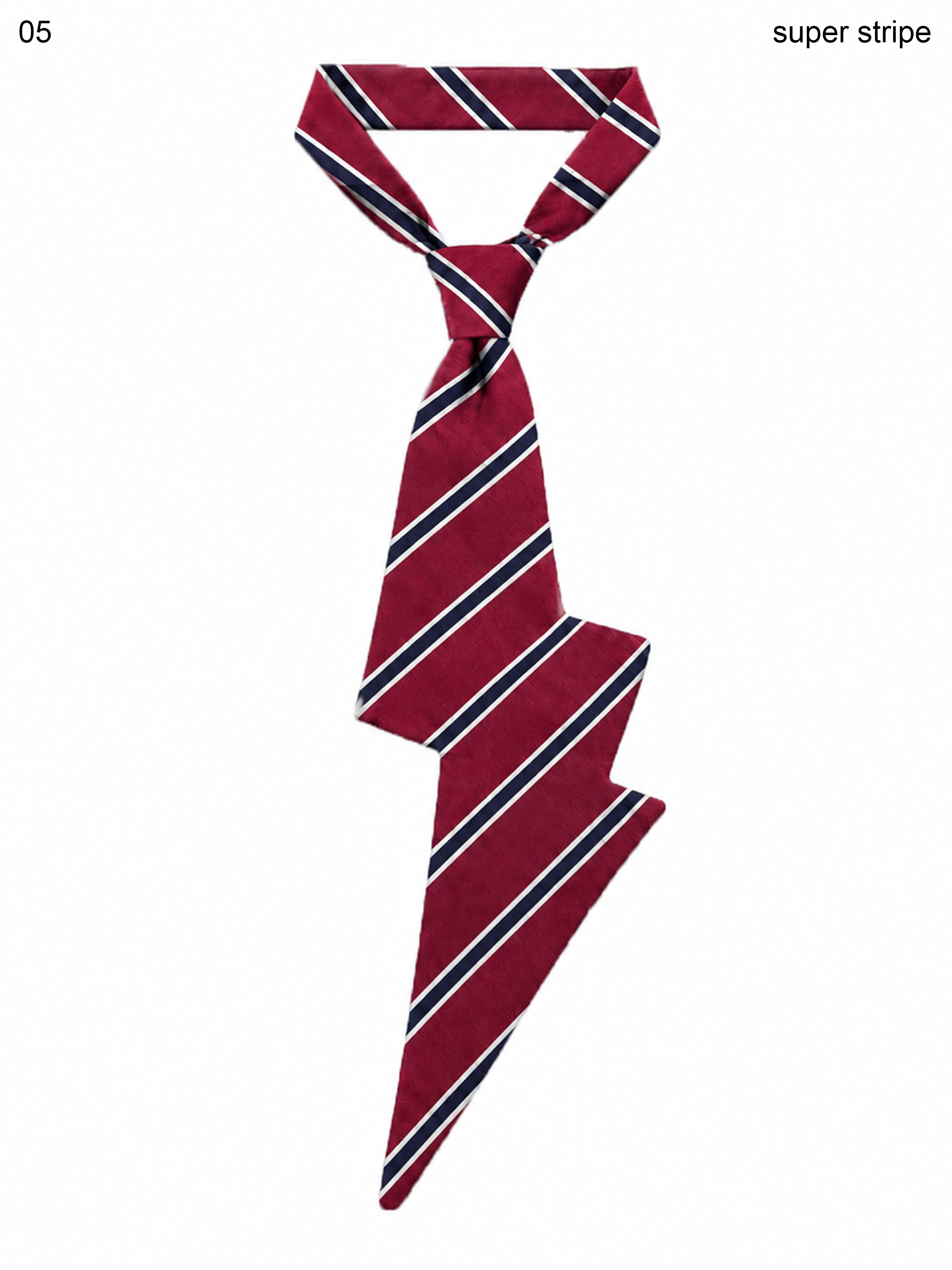 super stripe front view